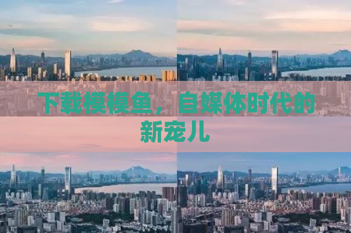 下载模模鱼，自媒体时代的新宠儿
